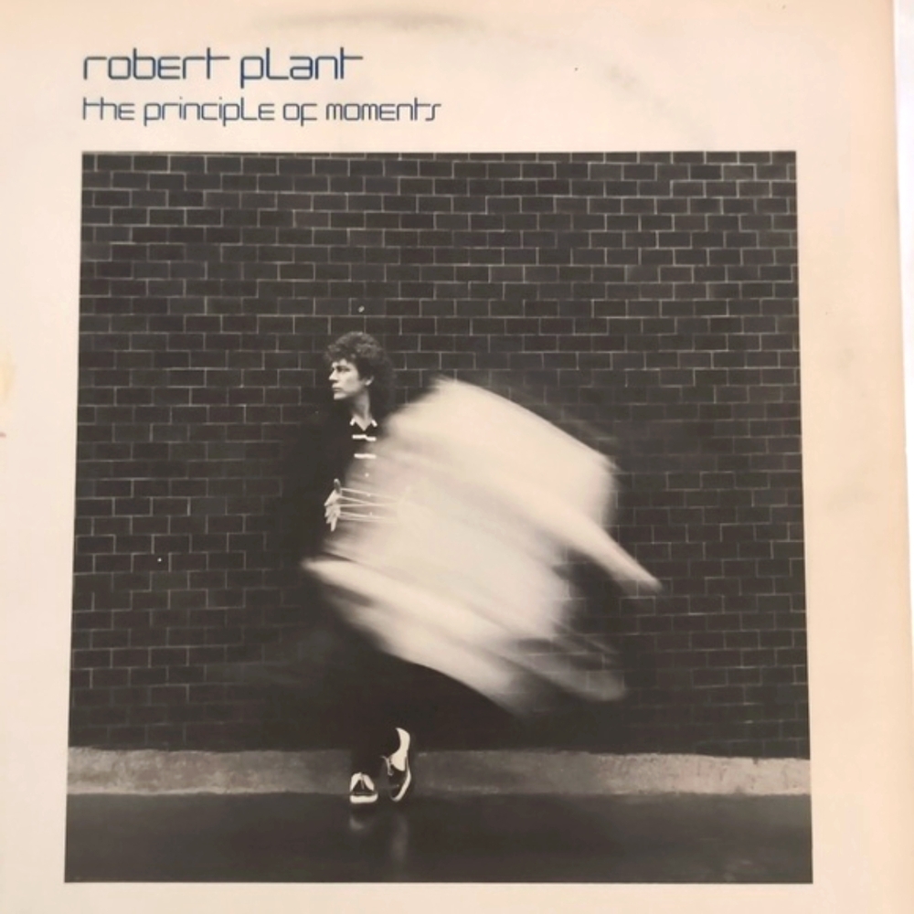 Vintage ROBERT PLANT The Principle Of Moments Vinyl LP Record Album